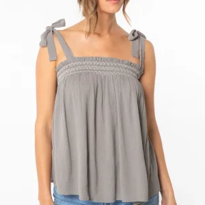 Nix Tie Shoulder Tank Top