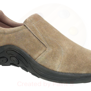 T586 Ryno Taupe Suede Gusset Jungle Casual
